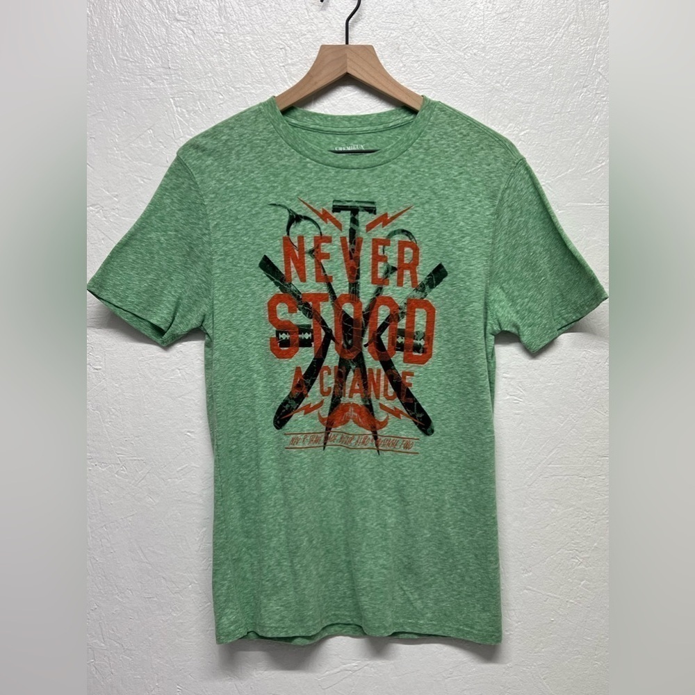 WOMEN’S Graphic Tee Shirt - Green - S